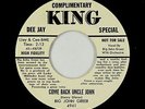 Blues R&B Rocker 45 - Big John Greer - Come Back Uncle John - King - VG++