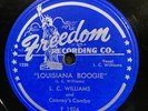 BLUES 78 RPM L.C. WILLIAMS FREEDOM 1524 E/E