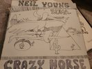 Neil Young Zuma Record LP Vinyl MS 2242 Warner Bros 1975 Original Inner Sleeve Y