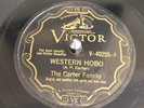 CARTER FAMILY - Victor 40255 - Western Hobo / A Distant Land To Roam - RARE 78