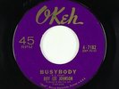 R&B Soul 45 - Roy Lee Johnson - Busybody - Okeh