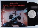 THIN LIZZY Live And Dangerous WARNER BROS 2XLP VG+ gatefold c