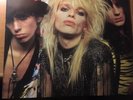 HANOI ROCKS Two Steps From The Move 1984 UK vinyl LP + INNER  COMIC BOOK 
