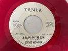 RARE Motown Red Vinyl Promo 45 - Stevie Wonder 