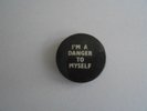 ELVIS COSTELLO - ATTRACTIONS  RARE ORIGINAL 1977 STIFF PIN PROMO 25mm BADGE PUNK