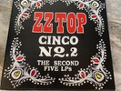 ZZ TOP CINCO NO. 2 LP BOX SET 5 LPs 2018 180 G M/NM