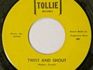 BEATLES Twist And Shout / There’s A Place TOLLIE 45 brackets label VG+ 1964 HEAR