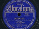 78tk-Jazz-VOCALION 5301-Slim Gaillard-(Matzoh Balls/It's you only you)
