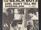 The Beach Boys   Barbara Ann / Girl Don't Tell Me   Picture Sleeve Only
