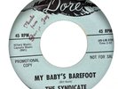 The Syndicate - My Baby's Barefoot - Dore 743- PROMO - 1965  Garage 45 NEAR MINT