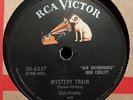 SCARCE ELVIS  RCA  78 RPM RECORD  20-6357  MYSTERY TRAIN  VG+ NICE