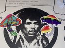 Mushroom Stickers W/free Jimi Hendrix Lord Of The Strings 2lp Vinyl Nm Rare