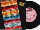 Willard Burton / Earl Forest – The Twistin' Twist / Memphis Twist- EP vinyle 45t