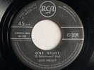 ELVIS PRESLEY One Night / I Got Stung RARE FRENCH 1958 SP JUKEBOX 45 RCA 45.300