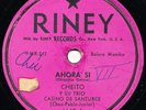 CHEITO Y SI TRIO SANTURCE Ahora Si / Te Esperaba LATIN 78 RPM Mambo Bolero HEAR