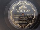 #2 VICTOR Record 78 rpm 38142 McKinney's Cotton Pickers I'LL MAKE FUN FOR YOU