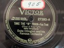 78RPM Take the A Train Sidewalks of New York Duke Ellington RCA Victor 27380 A23
