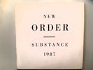 New Order Substance EMBOSSED LETTERS Rough Trade 2xVinyl LP