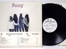 FANNY self-titled 1970 NM  WLP PROMO LP Reprise RS 6416 Psych White label