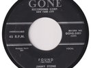 JIMMY STONE “Found” GONE (1957)