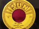 JOHNNY CASH HEY PORTER/CRY CRY CRY HIS FIRST RECORD  ORIGINAL SUN 45 1955