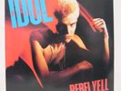BILLY IDOL/ REBEL YELL US PRESSING LP W/ INNER, HYPE STICKER, PHOTO