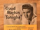 Elvis Presley Good Rockin’ Tonight UK HMV 7” EP Vinyl Record 7EG 8256
