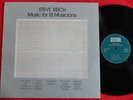 STEVE REICH MUSIC FOR 18 MUSICIANS (1978 GERMANY ECM 1129) VG+/NM