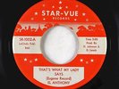 Crossover Soul 45 - El Anthony - That's What My Lady Says - Star-Vue - VG+ rare