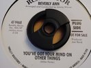 BEVERLY ANN YOU GOT YOUR MIND ON OTHER THINGS RCA VICTOR PROMO NORTHERN SOUL