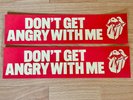 The Rolling Stones Don’t Get Angry With Me Promotional Stickers Rare