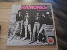 RAMONES Lp Clear Vinyl Punk The Clash Nyhc Dead Kennedys Thrash Metal Black Flag