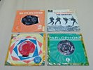 SMALL COLLECTION FOUR (4)THE BEATLES 45 SINGLE RECORDS GOOD/FAIR c.1960s