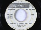 Northern Soul Girl Group 45 - Paris Sisters - Long After Tonight - Reprise