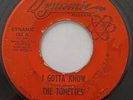 The Tonettes – I Gotta Know / My Heart Can Feel The Pain / Rare Northern Soul