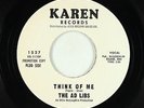 Northern Soul 45 - Ad Libs - Think Of Me - Karen - VG+