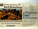 KLEMPERER bach saint matthew passion choruses & chorales LP, SAX 2525, vinyl, BS