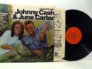 JOHNNY CASH & JUNE CARTER carryin' on with LP EX/VG+, BPG 63105, vinyl, album