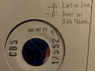 Ralfi Pagan Latin Soul /aint No Big Thing CBS Test Pressing Latin Funk Boogaloo
