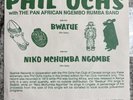 Phil Ochs With The Pan African Ngembo Rumba Band ‎– Bwatue