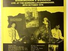 The Clash Rare Second Stage ORIGINAL 1976 Live LP London Burning Vinyl Promo