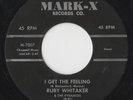 R&B DOO WOP 45 by RUBY WHITIKER and The Pyramids RARE MINT-