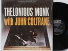 Thelonious Monk LP “With John Coltrane”   Jazzland JLP 945S   VG+ in SHRINK