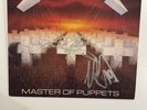 Metallica - Master Of Puppets UK 1986 Vinyl LP signed By 3