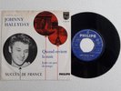 Johnny Hallyday Quand revient la nuit 45 T vinyle hollandais Holland Pays-Bas