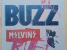 KING BUZZO LP TOUR LETTERPRESS EDITION /20 SIGNED nirvana mudhoney boner melvins