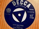Mike Preston * Dirty Old Town * UK Decca 45 TRI Joe Meek Haunting Teen Pop NMint