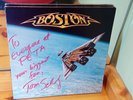 Boston - Third Stage Record Album SIGNED BY TOM SCHOLZ Dedicated To PeTA