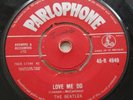 THE BEATLES ORIGINAL 1962 UK 45 LOVE ME DO RED PARLOPHONE