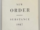 NEW ORDER - SUBSTANCE - 1987 1ST PRESSING - NM VINYL - VG++ COVER - ARC PRESSING